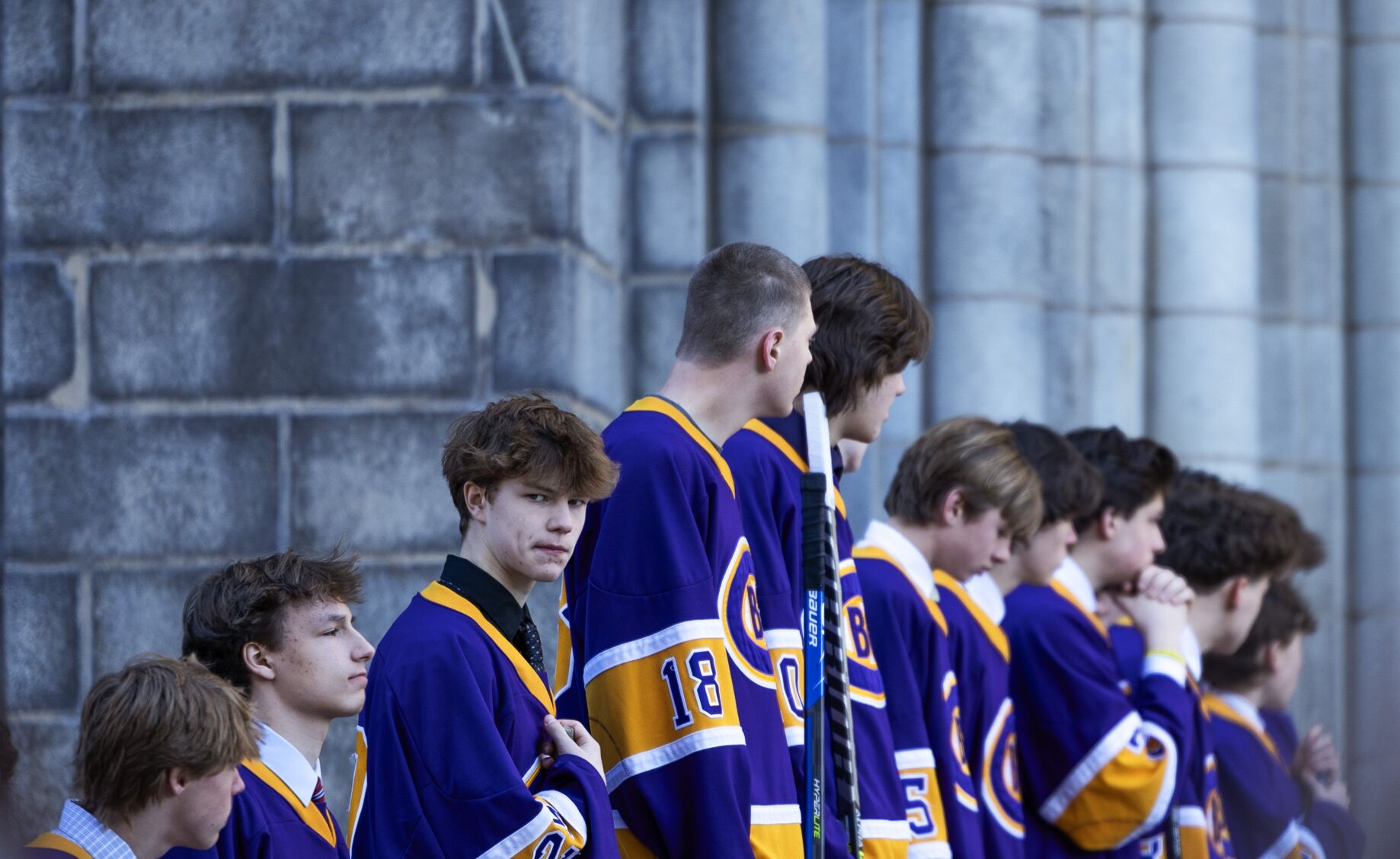 Hundreds gather for Colin Brown's funeral